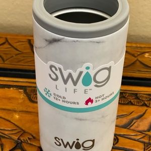 SWIGLIFE Marble 12.oz Can Cooler